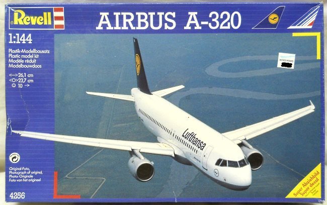 Revell 1/144 Airbus A-320 Lufthansa / Air France - (A320), 4256 plastic model kit